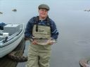 Kevin Manson with 4lbs 6oz  Watten Trout. 6th July 05